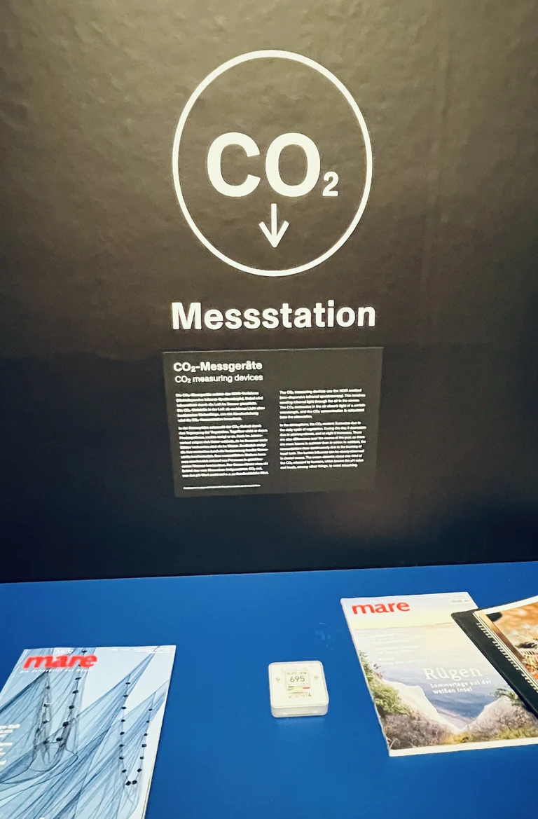 Misurazione della CO₂: mostra interattiva alla Bundeskunsthalle di Bonn