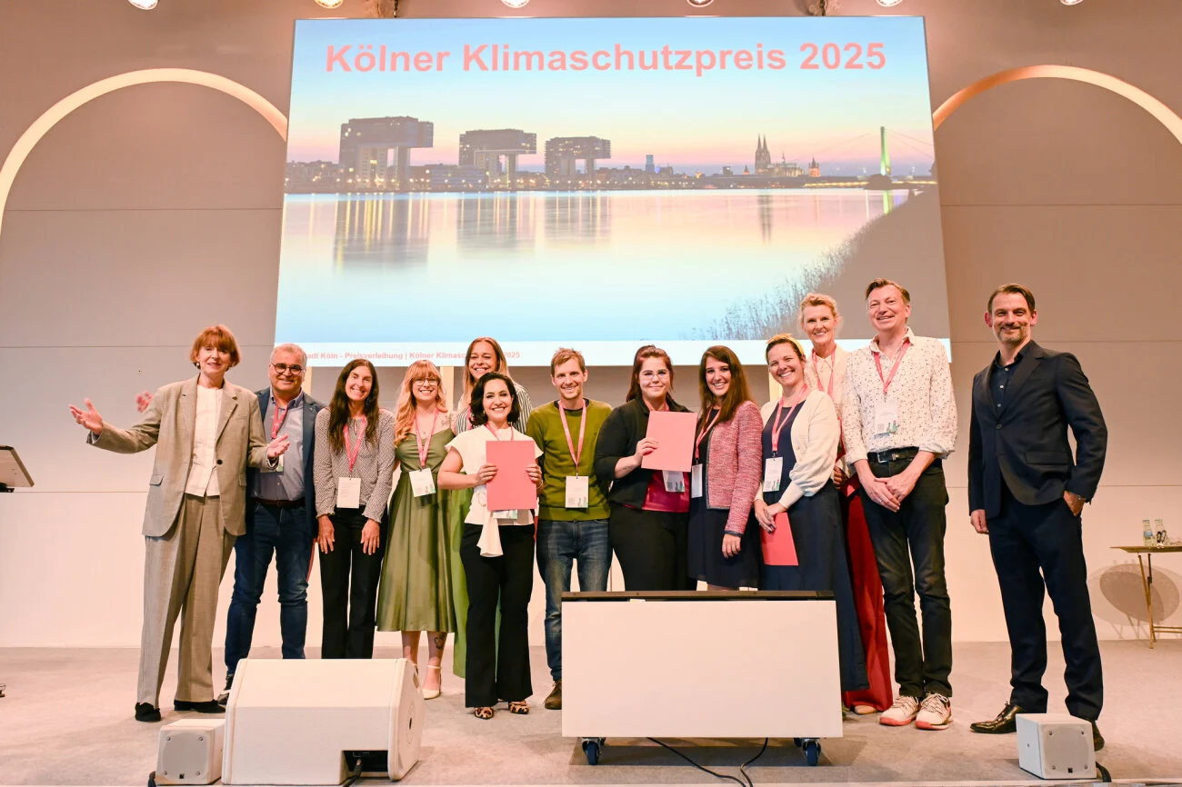 Il partner del progetto CICLI si aggiudica il 3° posto al Premio per la protezione del clima di Colonia